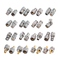 Usine UHF PL259 prise mâle SO239 prise femelle vers N Type/BNC/TNC/UHF/SMA/prise mâle prise femelle 90 degrés RF adaptateur coaxial coaxial