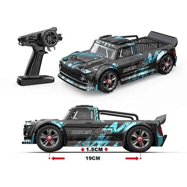 HOSHI MJX Hyper Go 14301 14302 RC Car 1/14 Brushless ESC Cars 55KM/H Truck All-metal Transmission 120M Remote Control Distance