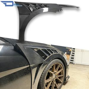 Para Hyundai Elantra Avante CN7 Facelift 2024-2025, Estilo JW, Fibra de Carbono, Rejilla de Ventilación Delantera (Modelo Facelift Superior/Inferior) - Product Image 1