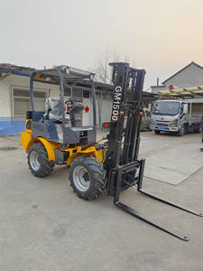 Chine 4X4 terrain accidenté apiculteur chariot élévateur levage capacité du fabricant 3300lbs 1500kgs hauteur de levage maximale 3500mm avec pince - Product Image 3