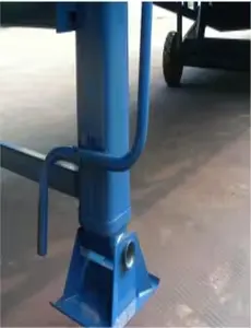 10 Ton Mobile Hydraulic Yard Ramps For Truck/warehouse Container Loading Dock Levellers