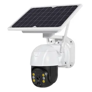 Cctv sem fio sim 4g suvilência 1080hd, rede icsee 3mp wi-fi energia solar inteligente icsee ptz câmera externa