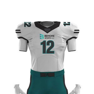 Uniforme de Fútbol Americano para Adultos, Nuevo Estilo, Manga Corta, 100% Poliéster, Precio Económico al por Mayor, Mejor Calidad - Product Image 4