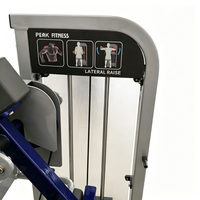 Machine de musculation commerciale pour les deltoides, entraîneur de levage d'épaules, équipement de gym pour soulevés latéraux, cadre en acier Q235, robuste, pour l'entraînement de force des deltoides