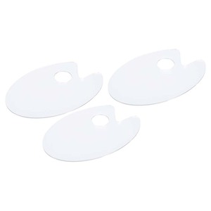 LISI Mini 10x15cm Acrylique Transparent Aquarelle <span class=keywords><strong>Gouache</strong></span> <span class=keywords><strong>Palette</strong></span> de Peinture Trou de Pouce Ovale Carré <span class=keywords><strong>Palette</strong></span> de Peinture - Product Image 5