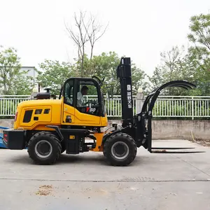 Outdoor Use Rough Terrain Forklift 4wd Off-road Forklift 3 Ton Cheap Ce Certification 4x4 Diesel Forklifts