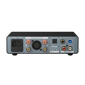 Amplificateur stéréo domestique <span class=keywords><strong>AIYIMA</strong></span> D07 classe D, décodeur mini de bureau en alliage d'aluminium AKM 4493S HIFI, PCM 768kHz/32Bit DSD512 - Product Image 2