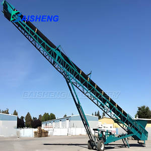 Konveyor sabuk ponsel portabel di roda untuk gerakan mudah antara situs, Ideal untuk truk & gerobak memuat - Product Image 6