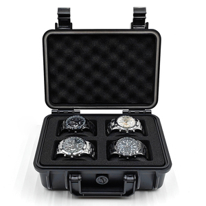 12-slot hộp đồng hồ không thấm nước với tùy chỉnh bọt tổ chức và có thể tháo rời đồng hồ gối OEM hỗ trợ - Product Image 3