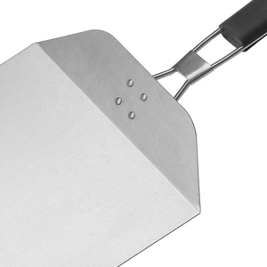 <span class=keywords><strong>Mrright</strong></span> PZ03 Spatule de Cuisson Multifonctionnelle en Acier Inoxydable avec Manche en Bois, Ustensile de Cuisine, Pelle à Gâteau et à Pizza - Product Image 4