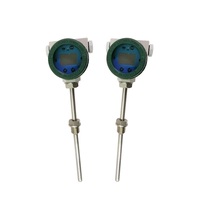 G1/2 'NPT pemancar suhu tahan ledakan dengan 8x50mm batang Thermowell 4-20mA untuk Boiler disesuaikan OEM ODM 0-250 ℃ Rentang