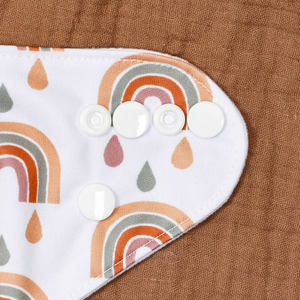 Happyflute Basic Taille Unique Réglable <span class=keywords><strong>Lavable</strong></span> Poche Nappy Couvre Couches Lavables Réutilisables pour Bébés <span class=keywords><strong>Insert</strong></span> Imprimé Caractéristique - Product Image 4