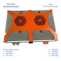 Chargeur de batterie embarqué OBC 10 kW 800 V CC IP67 à refroidissement liquide pour voiture et chariot élévateur, chargeur domestique