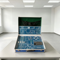 Caja de Entrenamiento Profesional para Controlador Lógico Programable (PLC), Equipo de Automatización Industrial SCADA