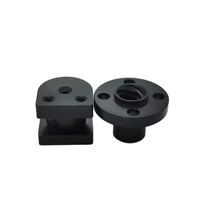 Soporte de Montaje Negro de Alta Precisión Mecanizado por CNC Personalizado, Tuercas No Estándar, Tira de Bronce, Acero Inoxidable, Alambre de Acero, Electroerosión por Hilo - Product Image 1
