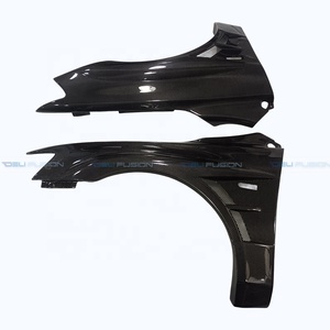 ชุดแต่งบอดี้คาร์บอนไฟเบอร์แบบ CS สำหรับรถมิตซูบิชิ แลนเซอร์ อีโวลูชั่น 10 EVO X CZ4A ปี 2008-2016  ประกอบด้วยบังโคลนหน้าแบบมีช่องระบายอากาศและแผงข้าง - Product Image 2