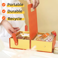 Boîte-cadeau de chocolat sucré de luxe avec impression de logo personnalisée Boîtes en papier réutilisables Boîte d'emballage Boîte de rangement en carton pour cadeau