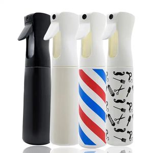 Logo personnalisé 200ml 300ml 500ml Salon de coiffure pulvérisateur à brume fine bouteilles de pulvérisation de cheveux à déclenchement continu - Product Image 4