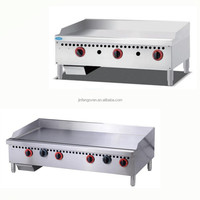 Plaque de cuisson à gaz en acier inoxydable pour hôtel et restaurant / Gril de table professionnel pour cuisine commerciale pour la cuisson des aliments