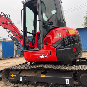 รถขุดขนาดเล็ก5.5ตันเครื่องขุดดินขนาดเล็ก U55 U55-4 2023 Kubota สภาพดีข้อเสนอพิเศษไม่กี่ชั่วโมง - Product Image 1