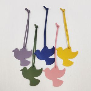 Bird Shape <b>Purse</b> Charm for Handbags Fashion Bag Accessories <b>Cute</b> Keychains PU Leather Car Charms - Product Image 2