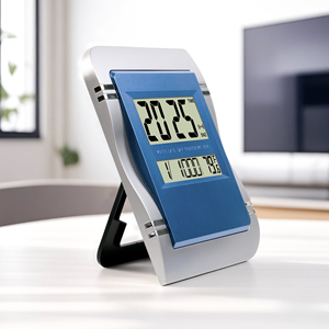 Nhà Máy Outlet mới cho kỹ thuật số <span class=keywords><strong>LCD</strong></span> Đồng hồ báo thức giá rẻ thông minh đồng hồ báo thức với màn hình màu và đèn nền - Product Image 5