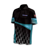 Chemises de course personnalisées pour moto et Auto, par Sublimation, vente en gros