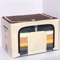 Conteneur de rangement OEM de grande capacité, boîte de rangement, boîte de vêtements, étui organisateur de couette pliable