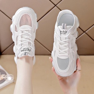 Venta al por mayor de moda para niñas plataformas casuales gruesas suela gruesa <span class=keywords><strong>mujer</strong></span> caminar correr deportes <span class=keywords><strong>mujer</strong></span> <span class=keywords><strong>tenis</strong></span> zapatos señoras zapatillas de deporte - Product Image 6