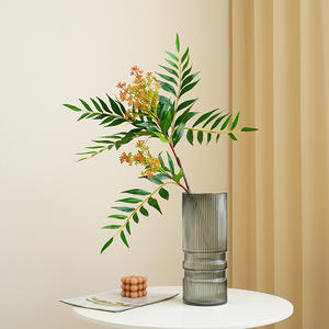 Nueva planta de simulación de seda de fruta de rama única grande, decoración <span class=keywords><strong>del</strong></span> hogar para fiesta, película dentada, <span class=keywords><strong>viento</strong></span> y hojas de <span class=keywords><strong>sombra</strong></span> - Product Image 4