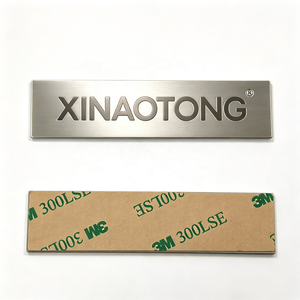 Plaque nominative vierge en laiton pour cartes de visite, gravée sur mesure, pour impression de cartes VIP, vente en gros - Product Image 2