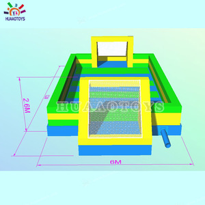 Campo de fútbol de jabón de PVC completo comercial campo de fútbol de agua inflable para <span class=keywords><strong>alquiler</strong></span> - Product Image 4