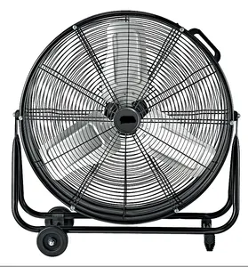 Nieuwe 36 Inch Direct Drive Dual Kogellager Motor 3 Speed Industriële Commerciële Koeling Air Geventileerde Drum Fan