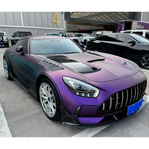 Kit de Carrocería de Fibra de Carbono Seca PP para Modificación de Automóviles 2015-2023, Parachoques Delantero y Trasero, Faldones Laterales, Alerón Trasero y Capó para Benz GT - Product Image 3