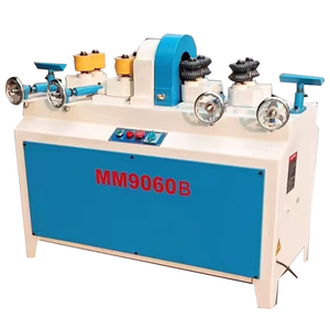 Dubbelzijdige Houten Ronde Bar Machine Motor 1.1kw Variabele Frequentie Snelheidscontrole Automatische Voeding Hoge Efficiëntie - Product Image 1