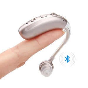 <span class=keywords><strong>Meilleur</strong></span> prix pour Mini BTE rechargeable sans fil pour les aides auditives numériques Bluetooth <span class=keywords><strong>Amplificateur</strong></span> de son pour les personnes âgées sourdes - Product Image 4