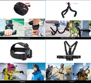 Hongdak hành động & thể thao <span class=keywords><strong>GoPros</strong></span> Phụ Kiện máy ảnh Combo <span class=keywords><strong>kit</strong></span> ban đầu cho gorpo anh hùng 10 9 đi Pro Phụ Kiện Bộ gopro12 - Product Image 2