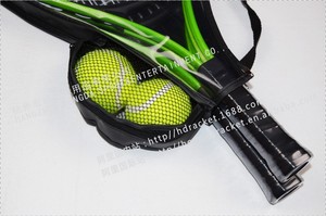 Raquetas de Tenis Mini de Aleación de Aluminio de <span class=keywords><strong>25</strong></span> <span class=keywords><strong>Pulgadas</strong></span> con Diseño Nuevo Personalizado para Niños, Juego de Raquetas de Tenis con 2 Raquetas y 2 Pelotas - Product Image 4