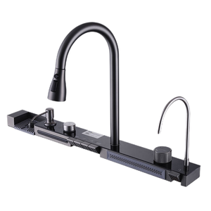 Casa De Campo Hecha a Mano De Acero Inoxidable 304 Cascada De Lluvia Voladora Fregadero De Cocina Inteligente Lavabo <span class=keywords><strong>Dor</strong></span> - Product Image 2