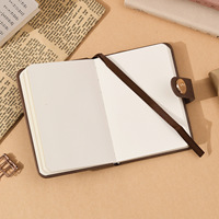 Carnet à spirales avec couverture en cuir PU A4, logo personnalisé, 80 feuilles, édition cadeau