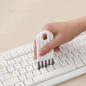 <strong>Bottle</strong> <strong>Cleaner</strong> <strong>Brush</strong> Mini Plastic Curled Cleaning <strong>Brush</strong> for Cup Cap Sink Laptop Keyboard Multi-Purpose Handheld Cleaning <strong>Brush</strong> - Product Image 5