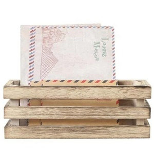 Hot Bán Lưu Trữ Từ Thùng Bị Cháy Gỗ Từ Mini Lưu Trữ Thùng - Product Image 5