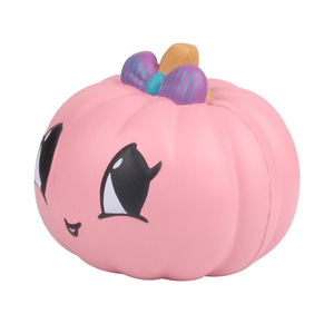 PVC Pumpkin <b>Squishy</b> Toy Soft Slow Rebound Cartoon Shape Cute Promotional Gift - Product Image 4