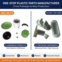 Komponen Plastik ABS Tahan Api UL94 untuk Casing Elektronik, Kelas Keamanan Profesional, Bagian Cetakan Injeksi