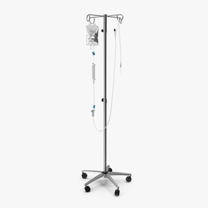 Support de perfusion très demandé avec base stable à cinq roues pour les hôpitaux, les cliniques et les soins à domicile, disponible à un bon prix - Product Image 6