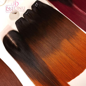 Haute Qualité Cheveux Humains DD Os Droite Vierge Cheveux Vietnamiens Wetf Et Fermeture - Product Image 2