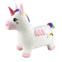 Cheval sauteur gonflable en tissu, jouet pour bébé de 0 à 24 mois, Jiangsu
