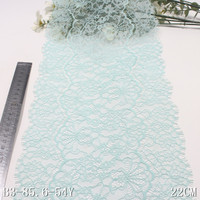 Fabricant de dentelle, dentelle noire de 22 cm, 100% nylon, dentelle française encaje chantilly rouge, tissu en dentelle florale, bordure en dentelle cils pour robe, lingerie