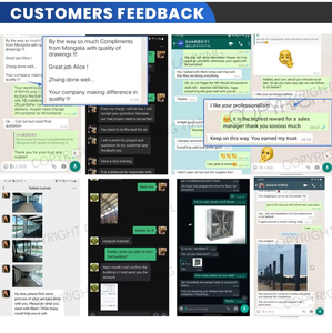 Bâtiment de bureau commercial moderne en acier préfabriqué de luxe avec mur en verre Boutique/Salle d'exposition/Centre commercial/Supermarché avec modèle 3D - Product Image 6
