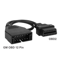 Herramienta de Diagnóstico para Vehículos GM, Cable Convertidor de 12 Pines a 16 Pines OBD1 a OBD2, Adaptador OBD
